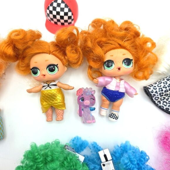 LOL Surprise Hair Goals Tots Dolls Bundle - Picture 14 of 16